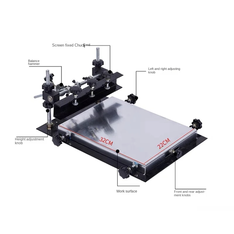 Шелковая ткань ручной стол для горячего тиснения паяльная машина