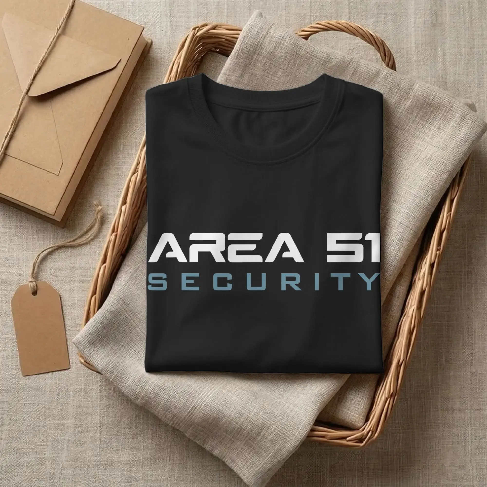 Фото Мужская забавная футболка с изображением теории заговора Area 51, хлопковая футболка с короткими рукавами, винтажная футболка большого размера №4