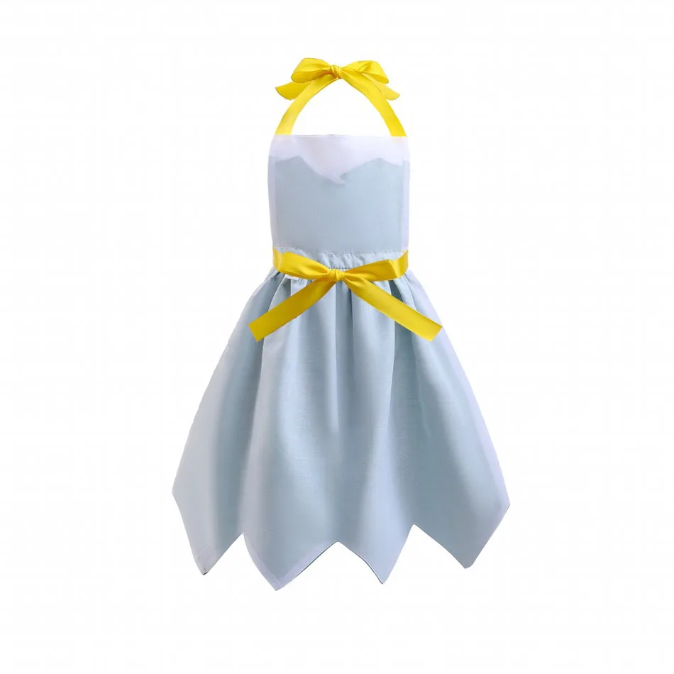 Disney Princess Series Aprons For Girl Household Cooking Baking Apron For Women Child And Adult Waterproof Cleaning Tool Tablier