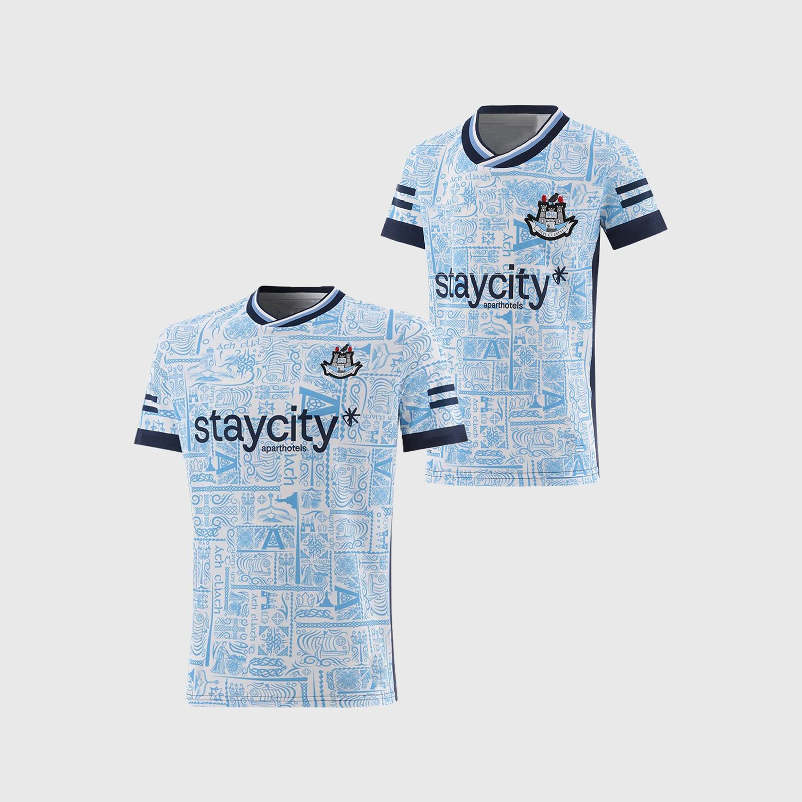 Реплика Джерси Ирландии Дублина GAA для взрослых/детей 2025 года по индивидуальному