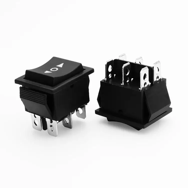 

Maintained Rocker Switch Polarity 6pin 20a 12v DPDT With Reset Function