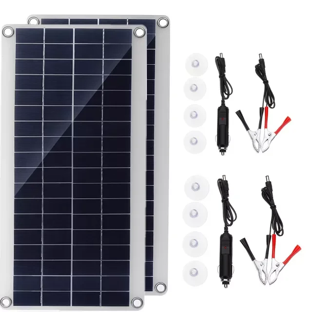 

NEW Solar Panel Solar Cells 10A-100A Solar Controller Module for Car RV Boat Home Roof Van Camping 12V Solar Battery