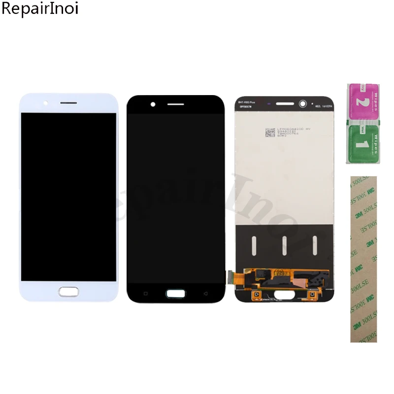 

ЖК-экран 5,5 дюйма для OPPO R11 CPH1707, ЖК-дисплей кодирующий преобразователь сенсорного экрана в сборе, экран с дигитайзером в сборе, замена