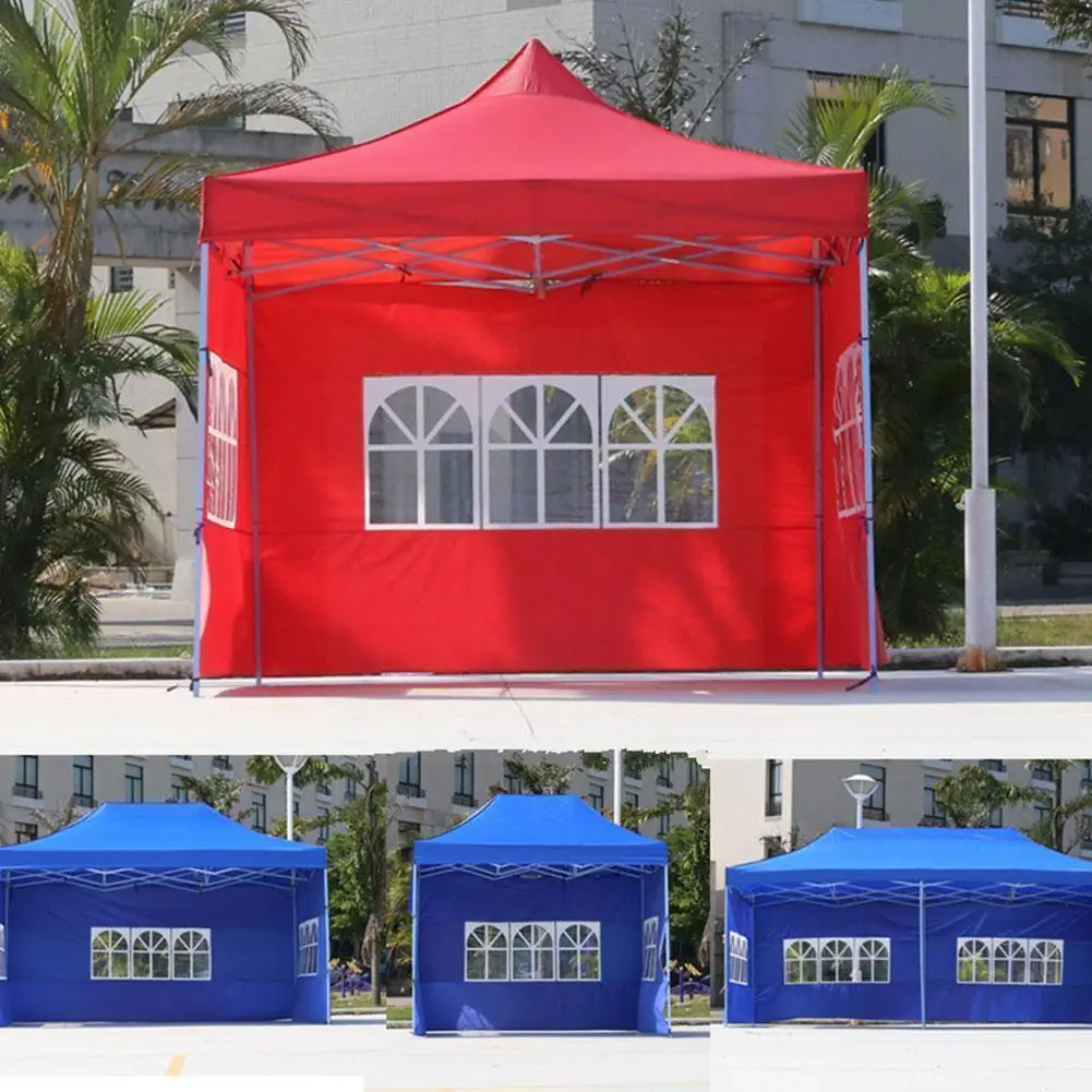 

Folding Shade Cloth Tent Advertising Thickened Dustproof Rainproof Retractable To Easy Clean Tarpaulin And Tent Four-corner E5q7