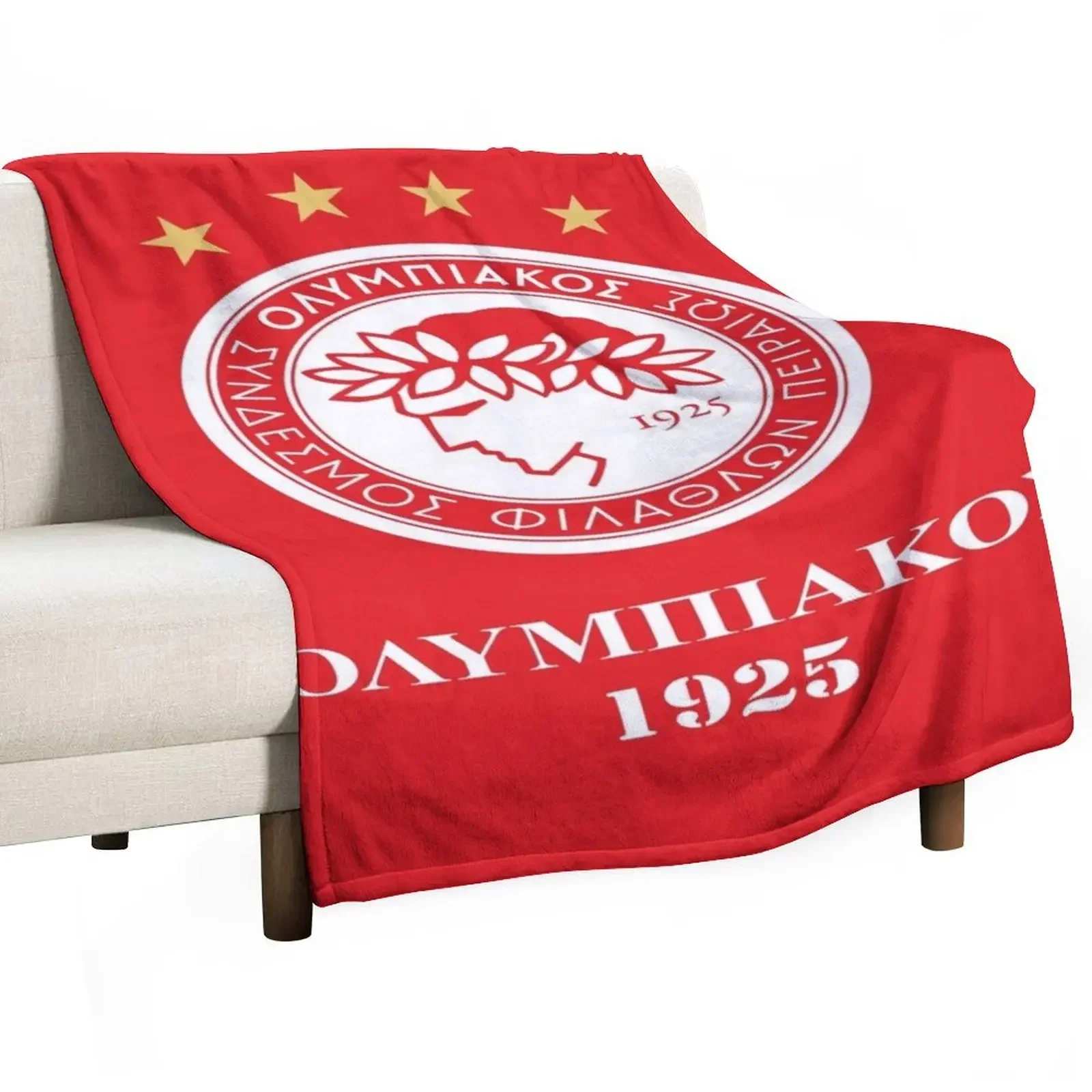OLYMPIAKOS PIRAEUS FC Плед Одеяло Пикник Постельное белье Кровать Модные одеяла