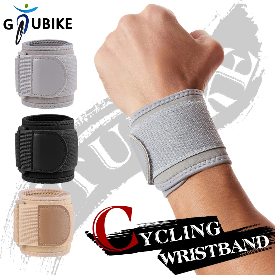 

GTUBIKE 1Pcs Sports Wristband Fitness Wrist Support Brace Wrap Bandage Protection Tendon Sheath Badminton Wrist Strap Guard