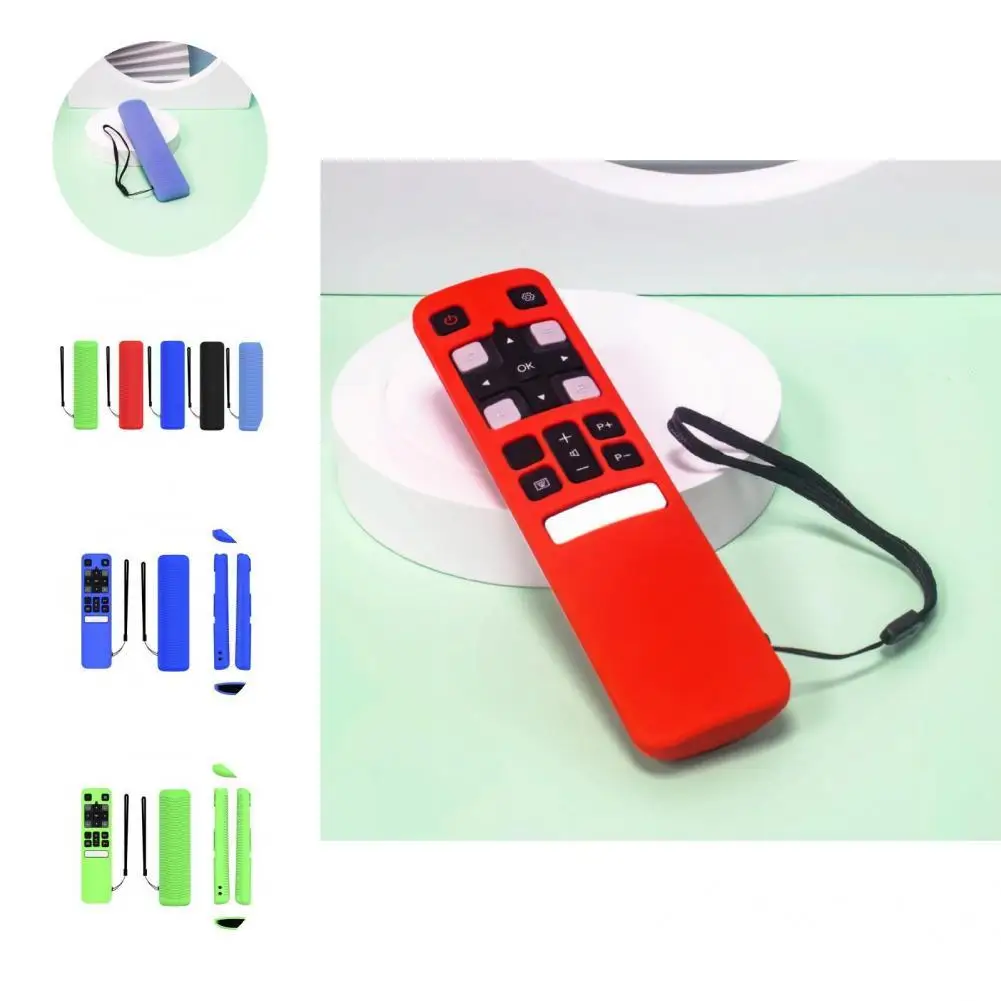 

Full Coverage Reliable Silicone Remote Control Cover Lightweight Remote Control Protector Fine Workmanship