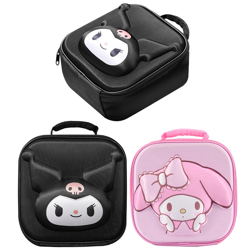 

Kawaii Kuromi My Melody, мультяшное оформление, Холщовая Сумка для хранения, сумка-тоут Sanrios, аниме портативный органайзер для пикника