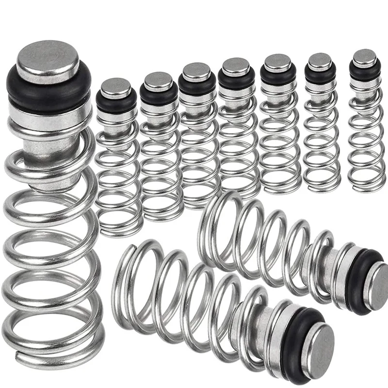 

10 шт. Универсальный поппэт-клапан, поппэт-клапан, шаровой клапан, поппэт-клапан, поппэт-клапан, штифт-клапан для домашнего пивоварения