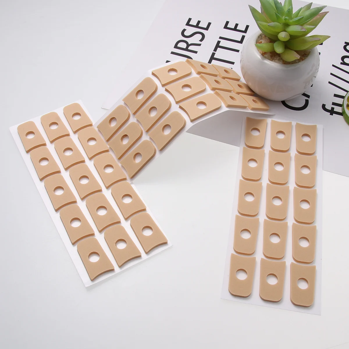 

Corn Callus Pads Cushions Toe Pad Foot Protector Feet Remover Cushion Foam Bunion Adhesive Heel Protectors Felt Removers Self