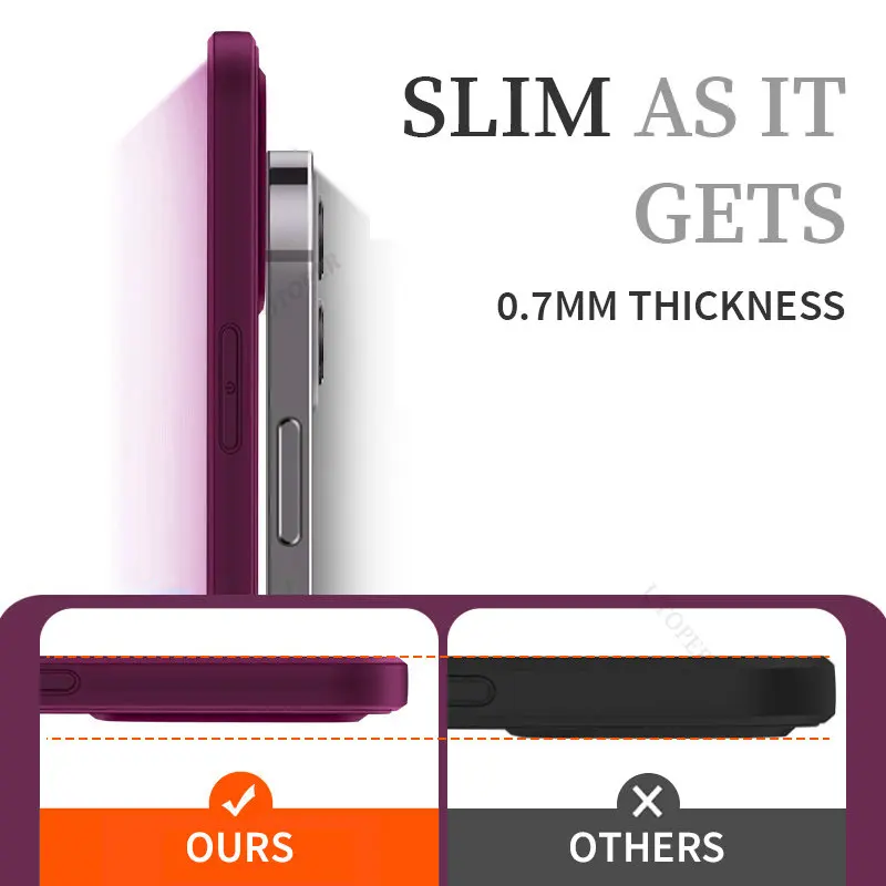 UTOPER Square Liquid Silicone Phone Case For iPhone 14 11 13 12 Pro Max Mini X XR XS 7 8 Plus SE 2020 Protection Back Cover
