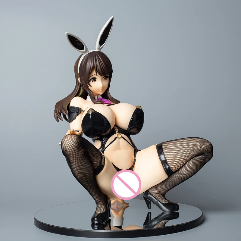 24cm Native Hiyori Mikakino Bunny Girl Sexy Anime Figure BINDing Creators Opinion Shino Momose Action Adult Model Toys |