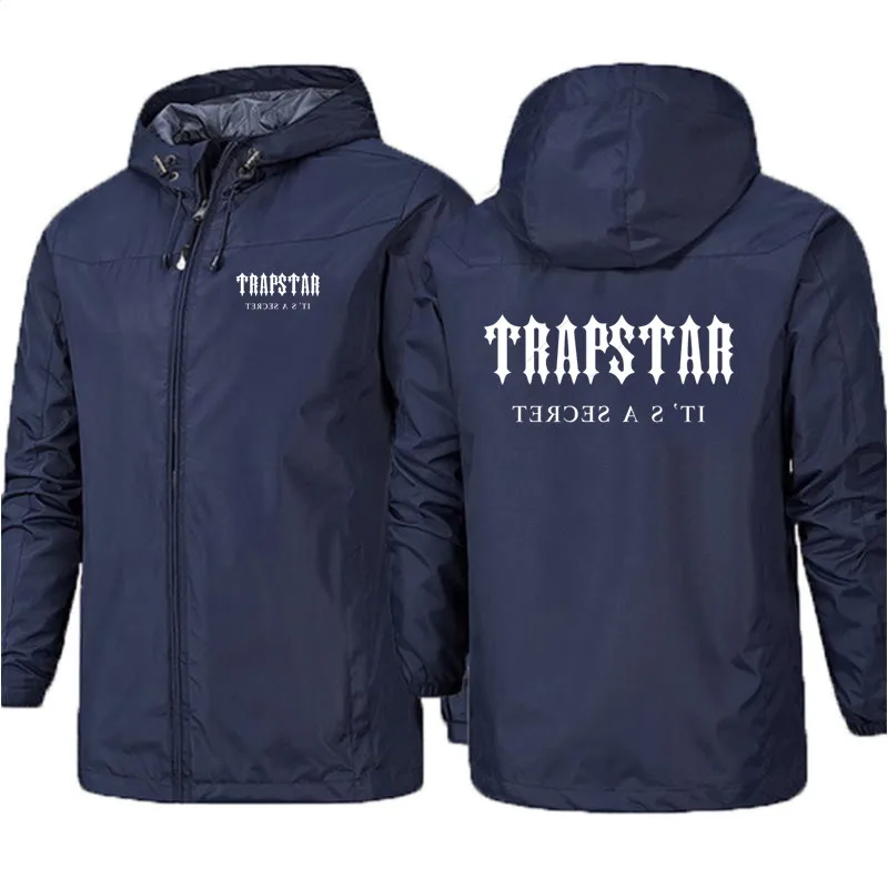 

Мужская куртка на молнии, Водонепроницаемая спортивная куртка на осень и весну, Повседневная модная мужская верхняя одежда, новинка 2022