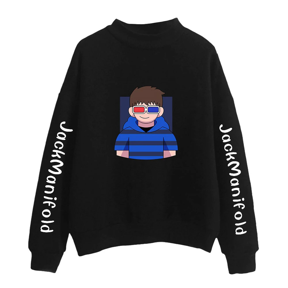 

JackManifold Fashion Turtleneck Sweatshirts Women Long Sleeve Pullover Streetwear Clothes