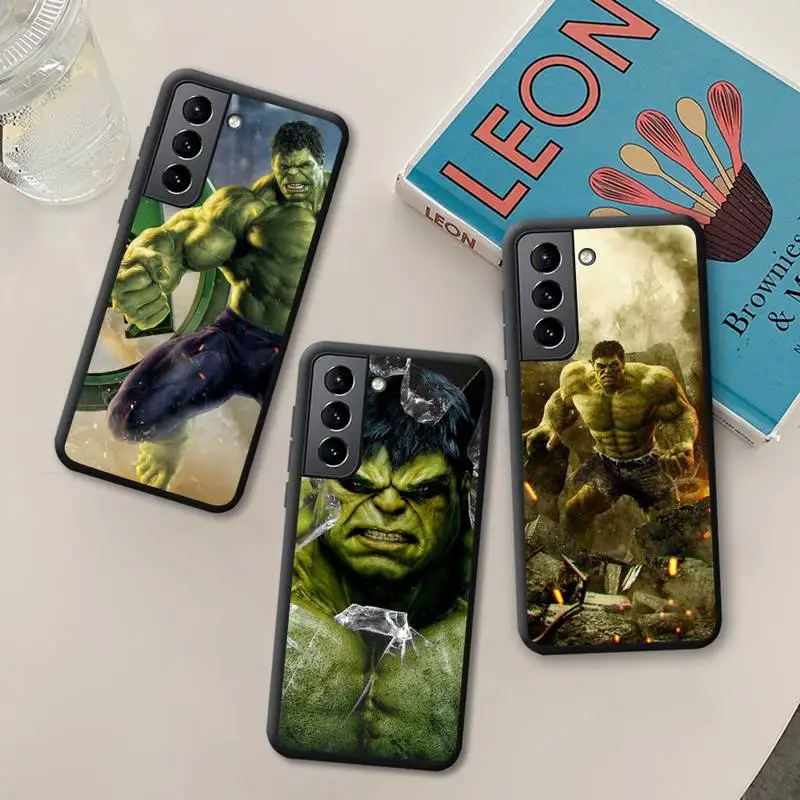 

Hulk Marvel Phone Case Silicone Soft for Samsung Galaxy S21 Ultra S20 FE M11 S8 S9 Plus S10 5G lite 2020