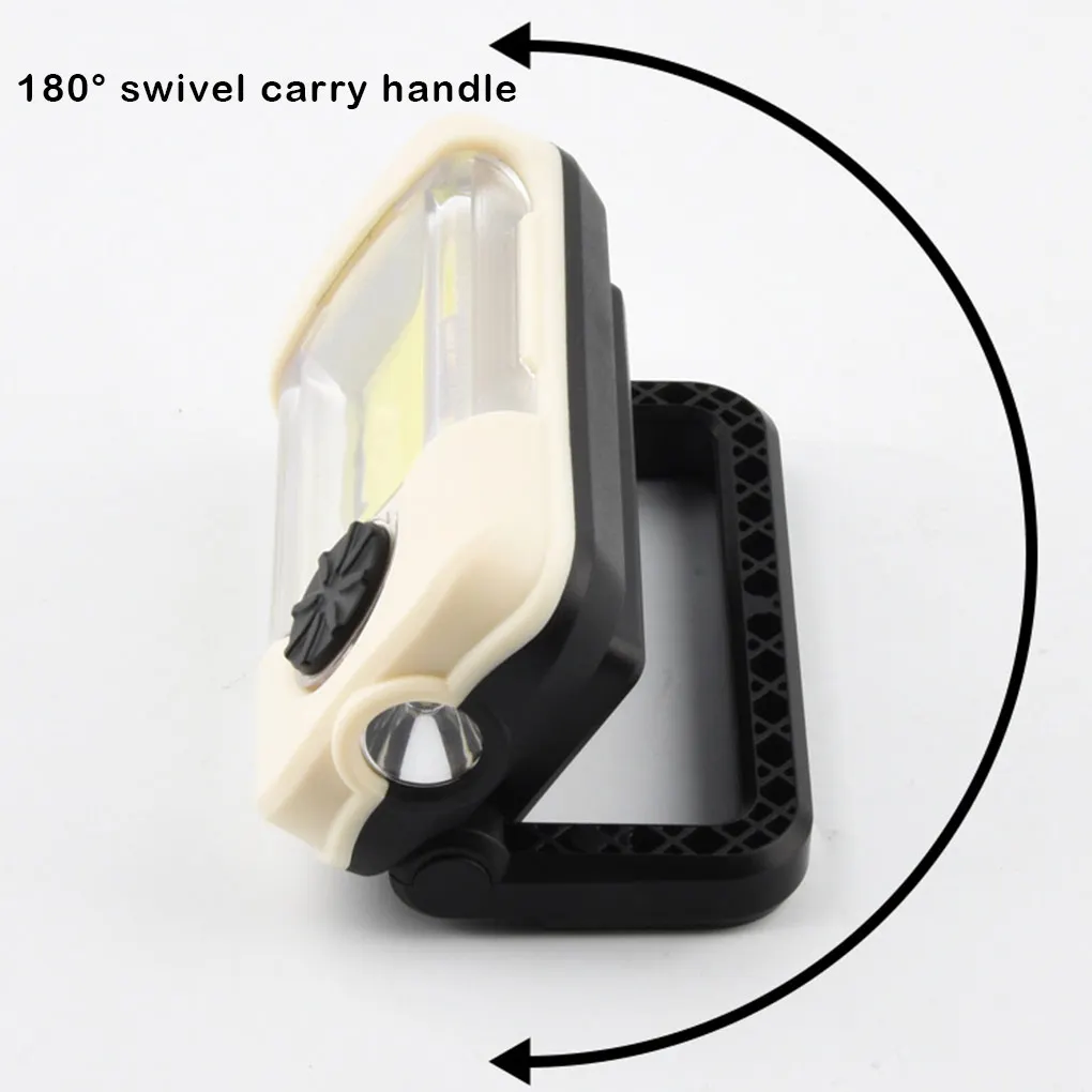 

Work Light Camping Lamp Repair Lighting Compact Size Adjustable Led Spotlight 3 Gears Simple Operating Outdoor Supplies