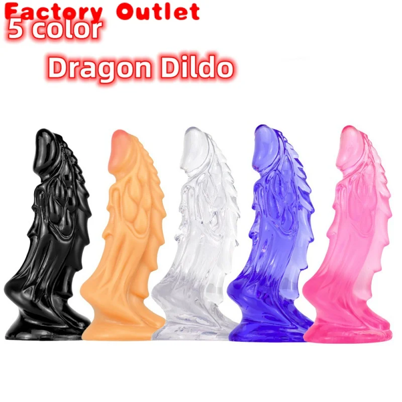 

Soft Alien Dildo Crystal Realistic Monster Dildo Rubber Penis Masturbator Vaginal Toys For Men Anal Expander Big Dick Adult Toys