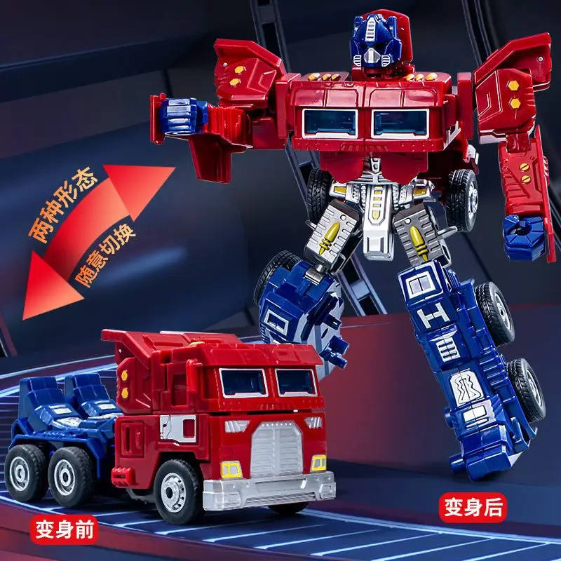 Трансформеры Optimus Prime воин грузовик автомобиль трансформер Модель Детская