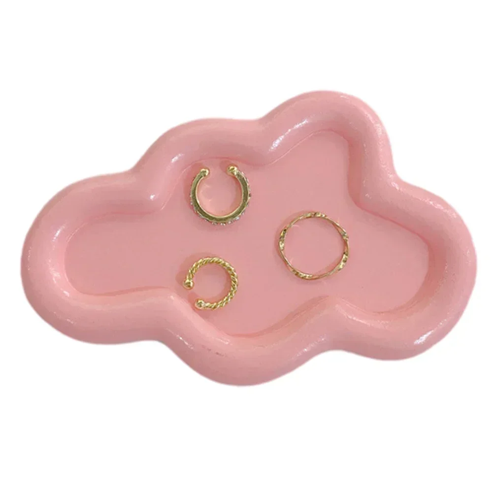 Поднос для ювелирных изделий неправильной формы креативная пластина из смолы