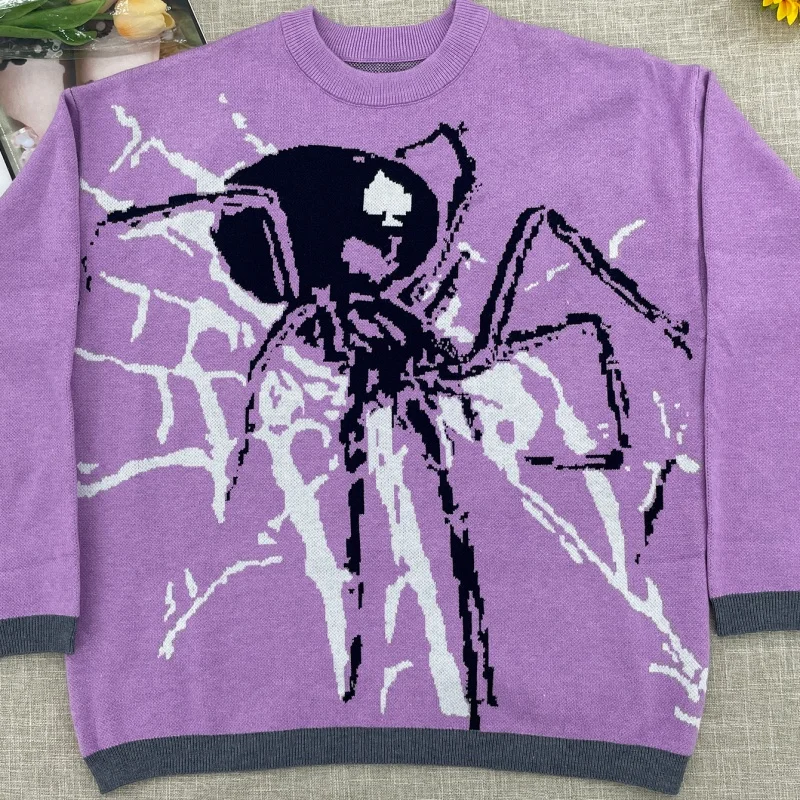 Женский Свитер Оверсайз С Портретным Принтом Trikotaj В Стиле Хип-хоп