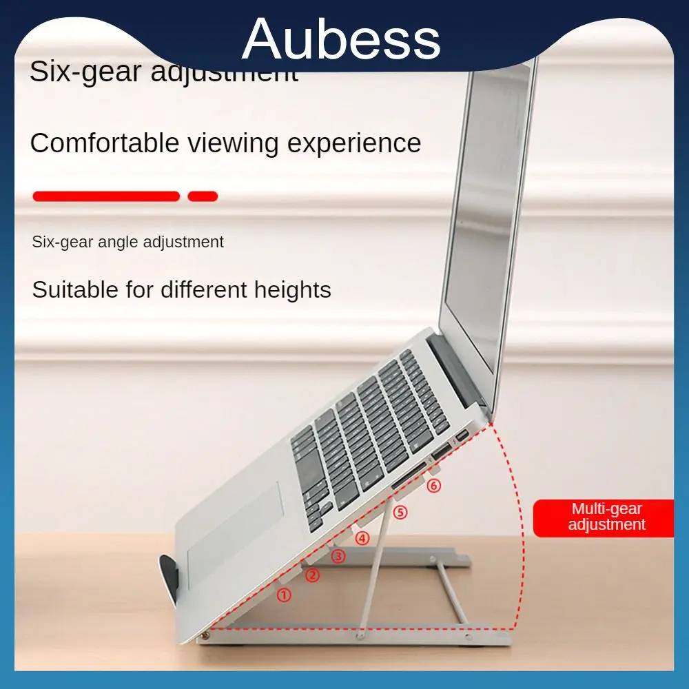 

For All Notebook/tablet Laptop Stand Foldable Computer Cooling Holder Adjustable Lightweight Computer Bracket Bracket Iron