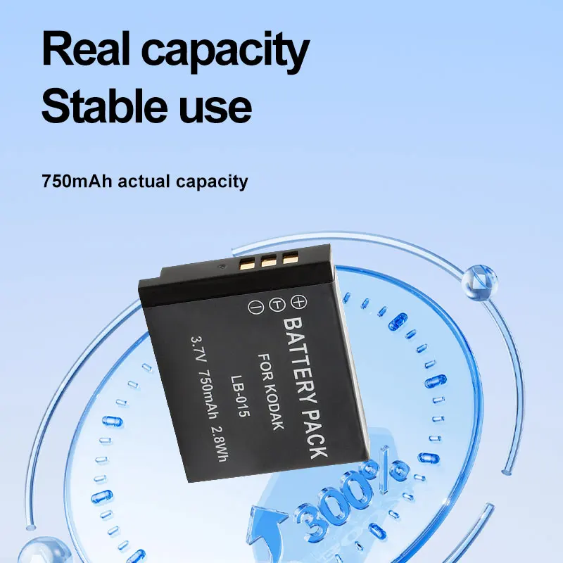 Аккумулятор LB-015 для KODAK PIXPRO WPZ2 750 мАч