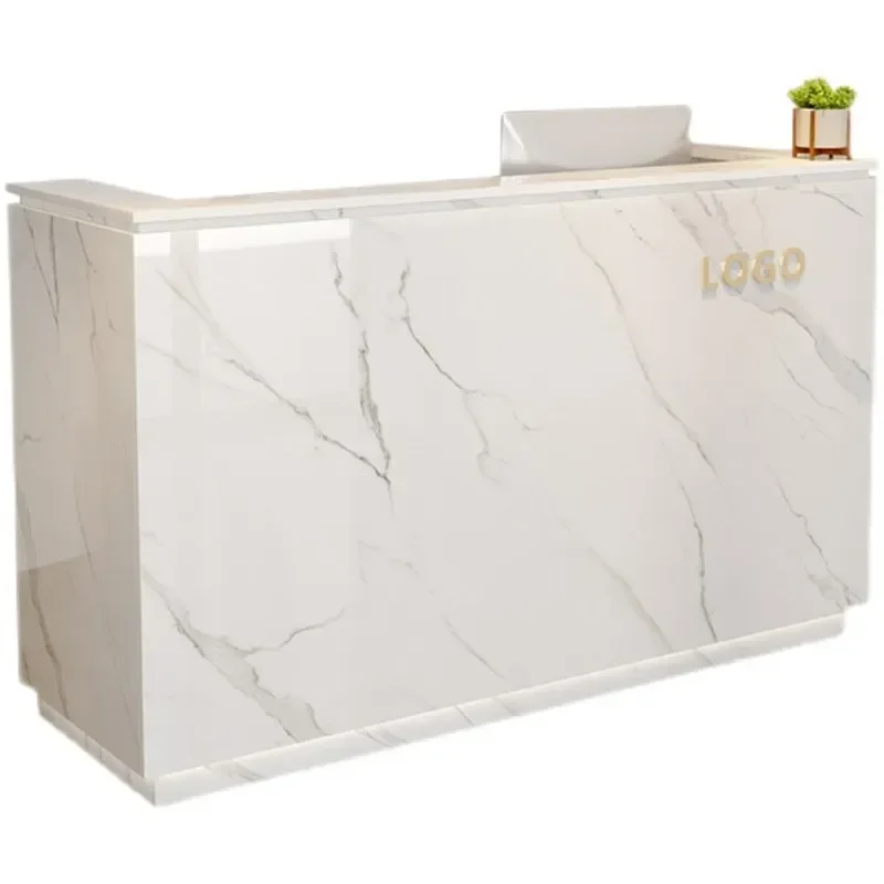 Барная стойка регистрации высокий шкаф-витрина офисный стол коммерческий кассир