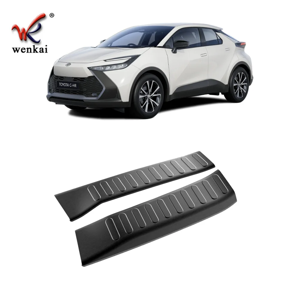 Для Toyota CHR C-HR 2024 2025 накладка на порог задней двери автомобильные аксессуары из