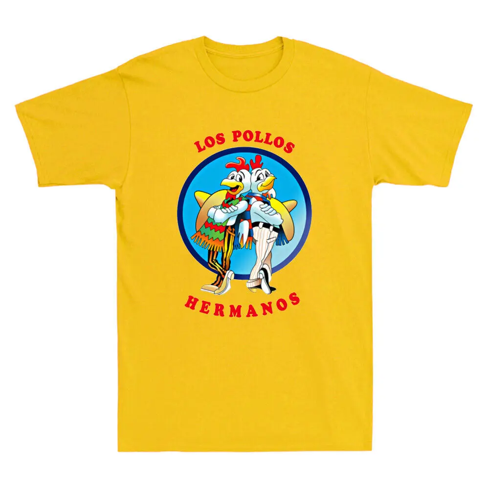

Breaking Bad - Los Pollos Hermanos Heisenberg Funny Comedy TV Show Men's T Shirt