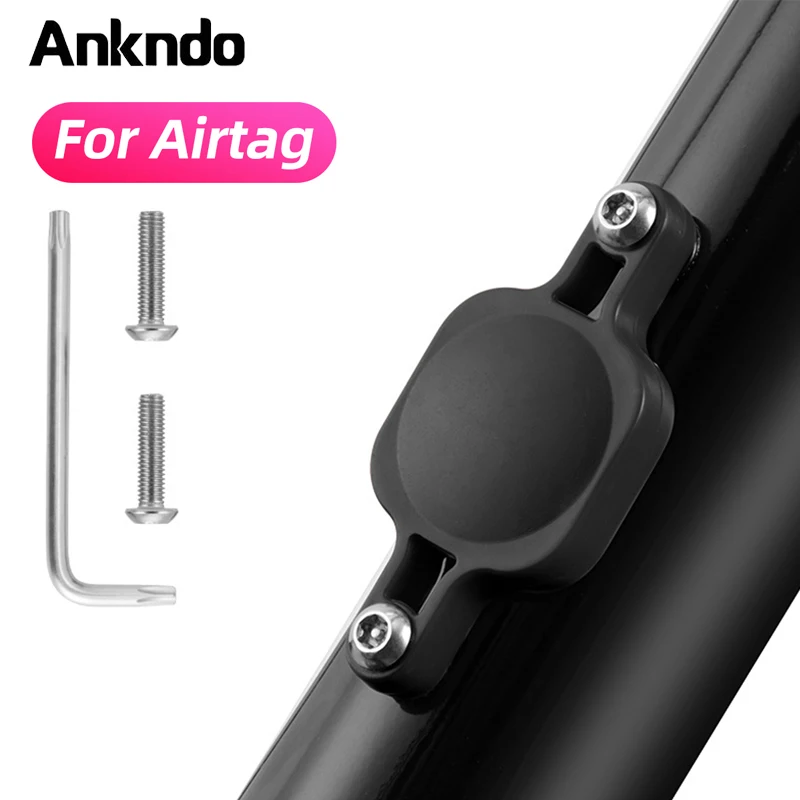 

For Airtag Tracker Bracket Case Bike Anti-Lost Protective Cover Bicycle Mount Hidden Positioning Anti-Theft Tracking Locator