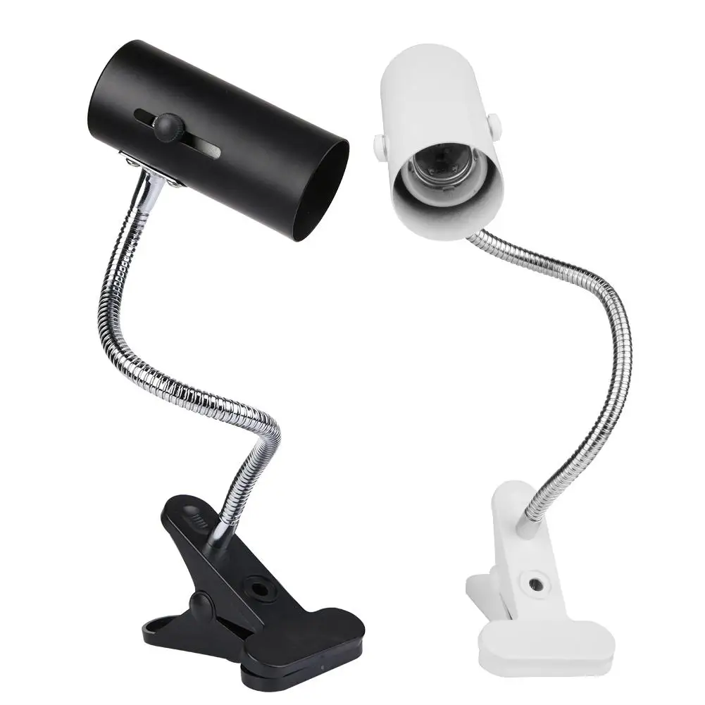 

E27 Reptile Lamp Kit with Clip-on Light Holder Turtle Basking UV Heating Lamp Holder Tortoises Lizard Lighting Kit