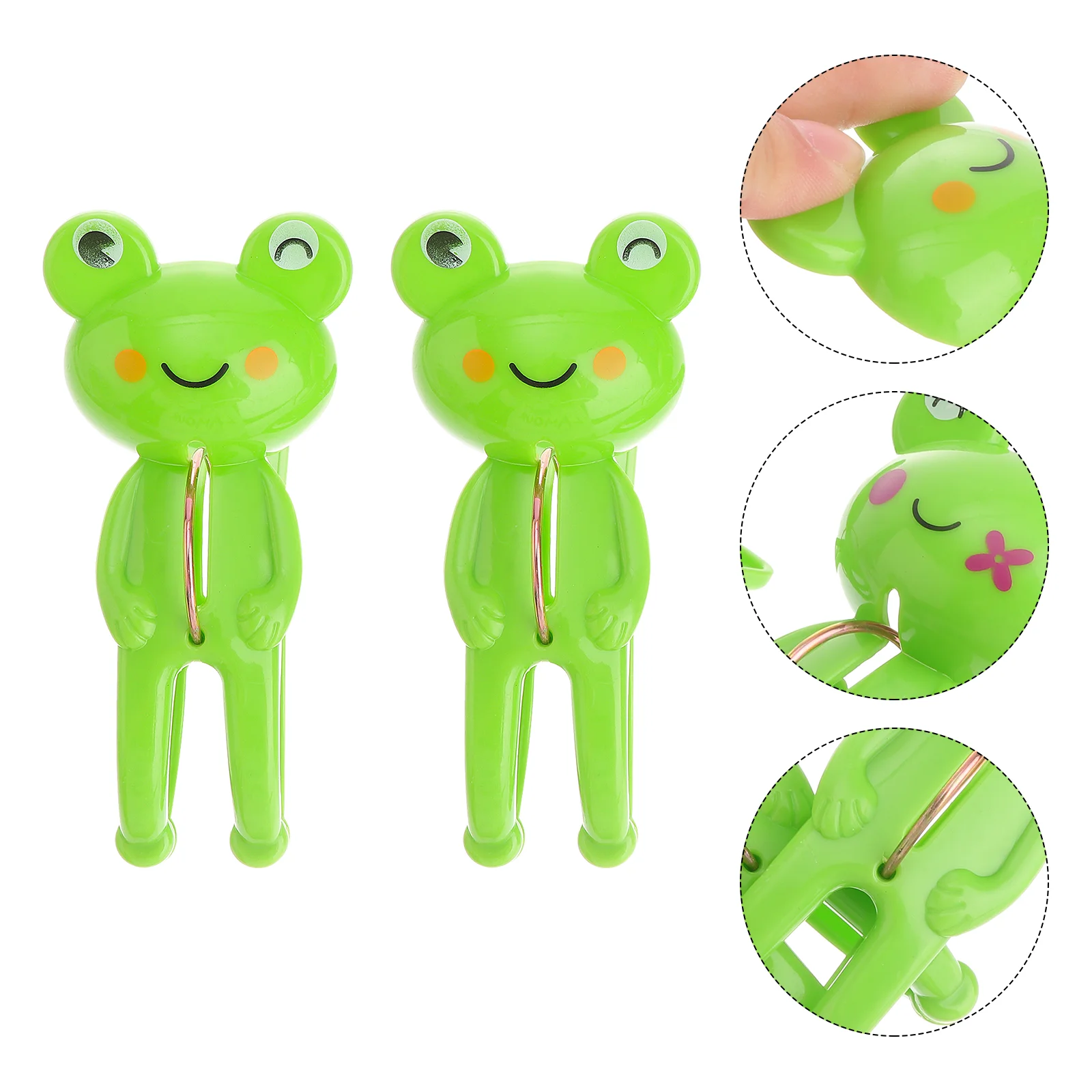 

Clips Towel Beachclip Chair Cloth Pegs Towels Frog Chairs Quilt Cartoon Cruise Sunbeds Holder Coloredclothes Hanging Drying