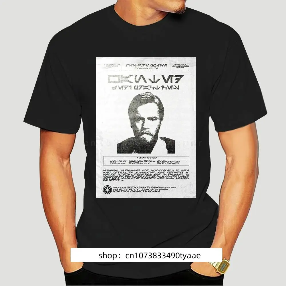 

Men T Shirt obi wan kenobi wanted t-shirt tshirts Women T-Shirt