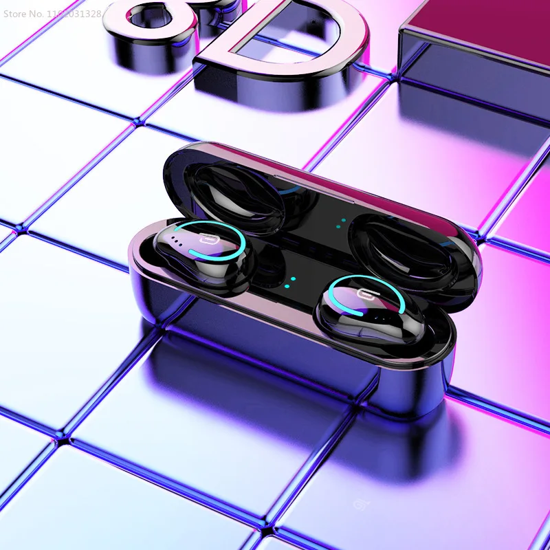 

Bluetooth-compatible Earphones Wireless Headphones Touch Control Sport Earbuds Gaming Headset for Iphone Xiaomi Phones Huawei B