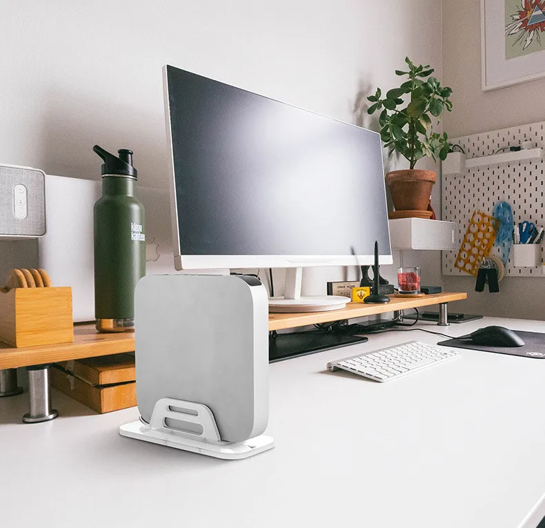 Многофункциональная подставка для узла Mac Mini акриловый кронштейн настольный