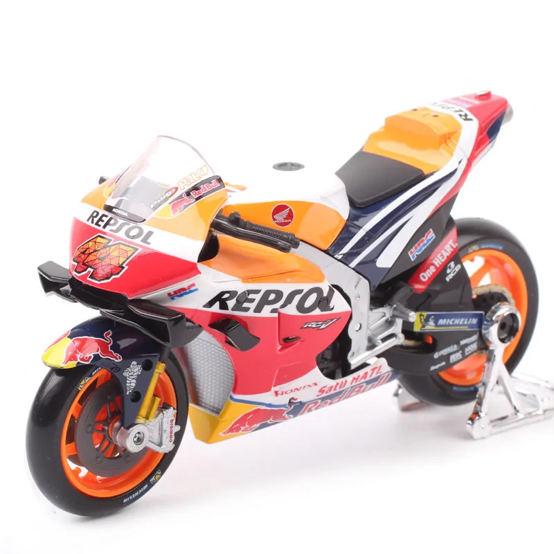 

1/18 Maisto Scale 2021 Honda RC213V Repsol #44 Pol Espargaro #93 Marc Marquez Motorcycle Racing Bike GP Diecast Moto Model Toy