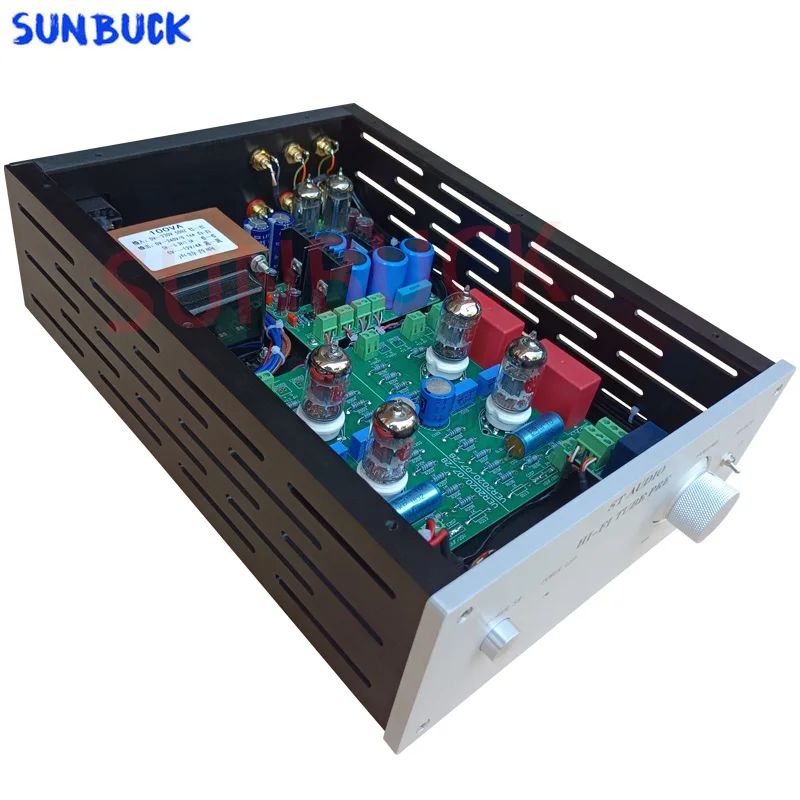 

SUNBUCK Wada Shigeru 6Z4 12AX7 tube preamp Wada regulated FET 2SK1170 12AX7 ECC83 ECC82 tube preamplifier Power Amplifier Audio