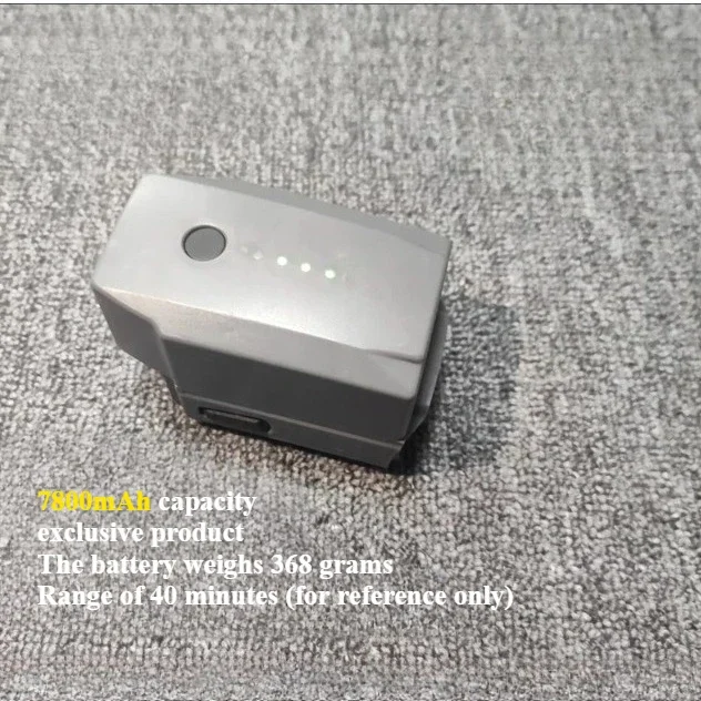 Фото Новый верхний аккумулятор большой емкости 7700 мАч/12800 мАч для Mavic Pro 40 ~ 55 м, длительное время полета, детали аккумулятора «сделай сам» №4
