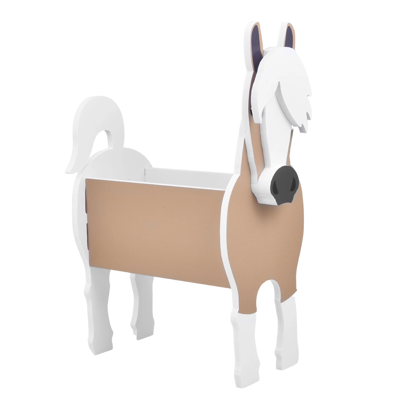 

Горшок для растений в форме лошади, горшок для суккулентов, контейнер для цветов, симпатичный горшок для растений из ПВХ в форме лошадей, укр...