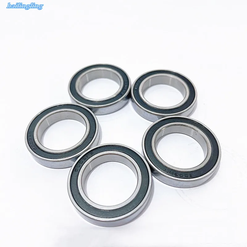 5/10pcs 6803 2RS Bearing 17*26*5 mm Metric Thin Section 61803RS 6803 RS Ball Bearings 6803RS bearing steel drop shipping