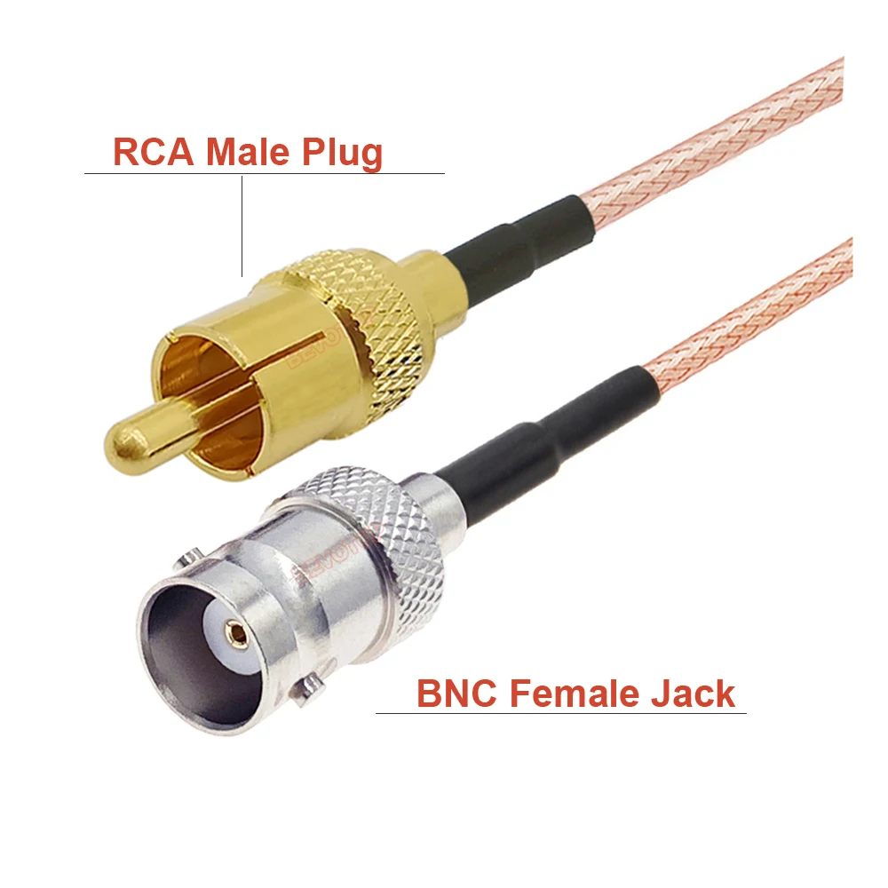 

Коаксиальный кабель BEVOTOP RG316 BNC-RCA 50 Ом