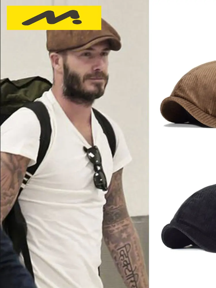

Unisex Spring Autumn Winter Newsboy Caps Men And Women Warm Octagonal Hat For Male Detective Hats Retro Flat Caps