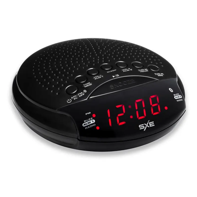 

SXE86000 Bluetooth Speaker Alarm Clock Radio