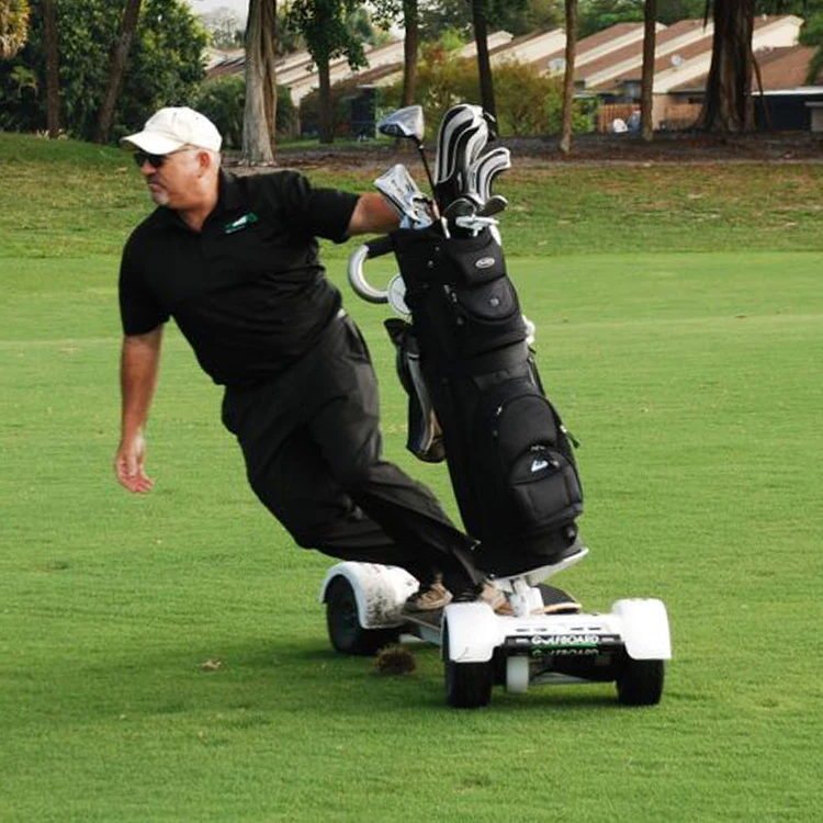 

golf skate caddy board golf cart scooter electric trolley