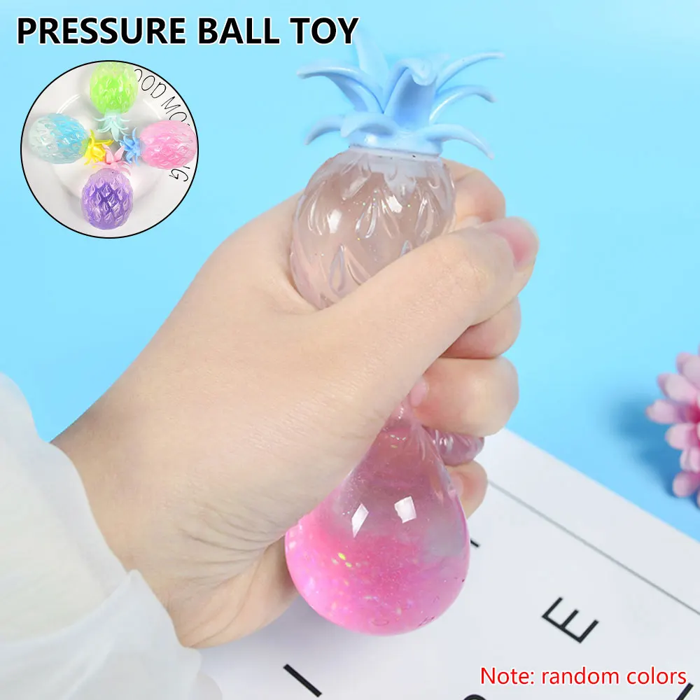 

Hot Pineapple Squeeze Squishy Vent Ball Stress Anxiety Reliever Decompression Sensory Toy