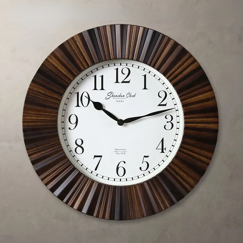 

living Creative room watch decorative modern simple household restaurant American Clock clock wall