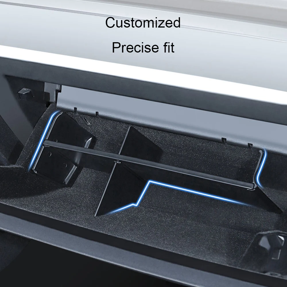 Для Tesla Model Y/3 2022-2023 ящик для перчаток разделительные пластины вставка полка