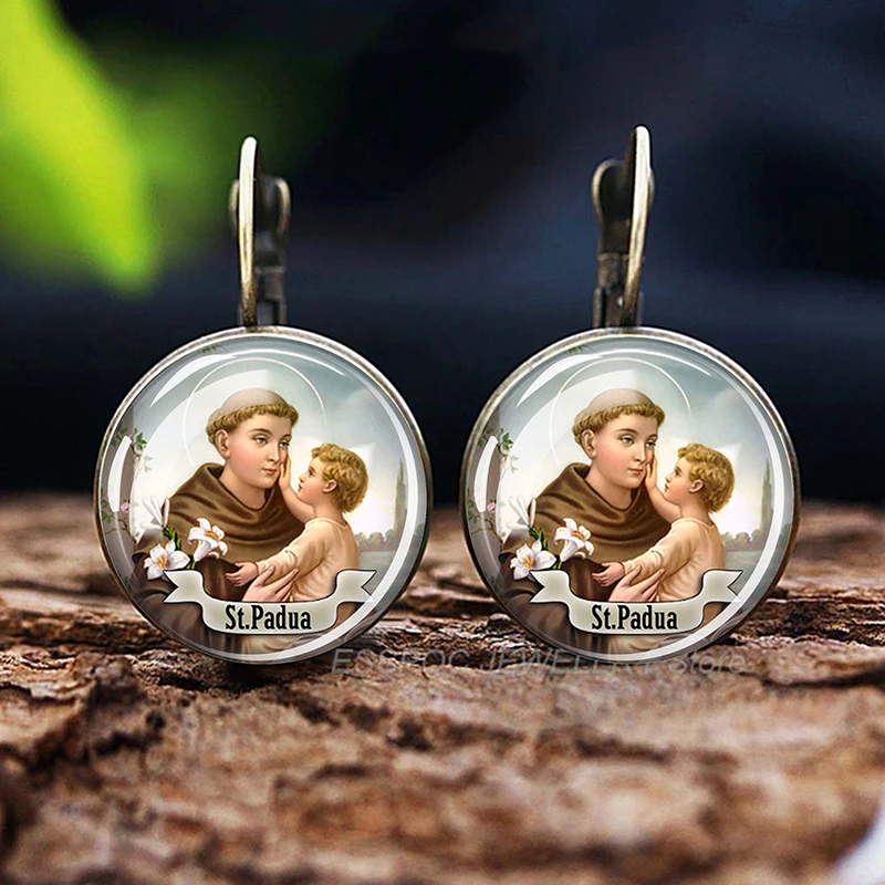 Серьги-Крючки Esspoc с изображением июда Религиозные христианские визуальные