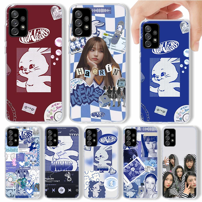Kpop Phone Case For Samsung Galaxy A51 A50 A71 A70 A41 A31 A21s A10 A20e A30 A40 A6 A7 A8 + A9 Soft Silicone Shell