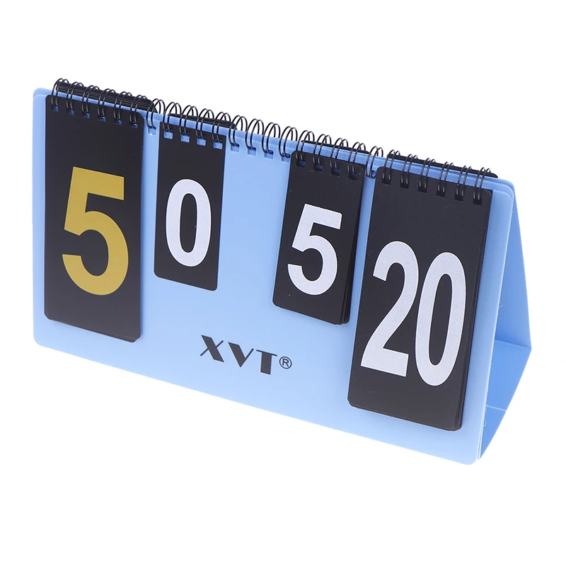 1 шт. XVT водонепроницаемое жесткое пластиковое табло для настольного тенниса